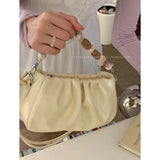 KYLETHOMASW  -  Ins Pleated Underarm Bag for Women 2025 New Spring/summer Fashion Handbag Versatile Crossbody Bags
