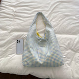 KYLETHOMASW  -  Women Soft Nylon Large Capacity Tote Bag Casual Fashion Hobo Shoulder Purse Summer New Female Simple Trend Y2K Handbags