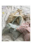 KYLETHOMASW  -  Sweet Polka Dot Bow Bag for Women New Korean Canvas Large Capacity Tote Rossbody Bags