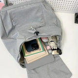 KYLETHOMASW  -  Star Plaid Spliced Mochila Students Bag Original Outdoor Mochilas Mujer College Style Bolsas Bags for Woman Y2k Backpack