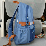KYLETHOMASW  -  High-capacity Vintage Striped Backpack Streetwear All Match Travel Backpacks Casual Students Grunge Ins Schoolbags Y2k Aesthetic