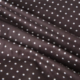 KYLETHOMASW  -  American style light mature V-neck lace up pleated slim fit shoulder T-shirt new polka dot short sleeved top