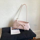 KYLETHOMASW  -  Women's Small PU Leather Shoulder Bag New Trend Solid Color Underarm Tote Bag Female Fashion Sweet Casual Dating Handbags