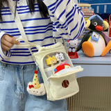 KYLETHOMASW  -  Kawaii Style Mini Crossbody Bag Casual Daily & Phone Crossbody Bags Girls Cute New Trend Fashion Handbags and Purses