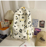 KYLETHOMASW  -  Women Students Y2k Aesthetic Heart Printing Backpack Fashion All Match High-capacity Schoolbags Korean Kawaii Casual Backpacks