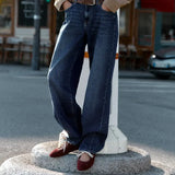 KYLETHOMASW  -  Brand Faux Suede Lace Up Ballet Flats Women Comfort Round Toe Mary Jane Shoes for Ladies Fashion Designer Soft Sole Casual Shoes