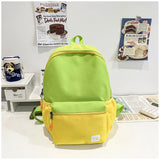 KYLETHOMASW  -  Schoolbag Female Gradient High Value Korean Trend Bags School Students Large Capacity Simple Lightweight Backpacks