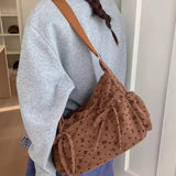 KYLETHOMASW  -  Korean Girl Heart Bow Printing Bag Female 2026 Sweet Fashion Luxury Design Crossbody Bagss Women Y2k Aesthetic Shoulder Handbags