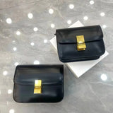 Kylethomasw Design Luxury BOX Cowhide High Quality Tofu Buns Bags Fashion Ladies Genuine Leather Single Shoulder Messenger Bag