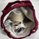 KYLETHOMASW  -  Streetwear Flower Embroidery All Match Underarm Bag Y2k Aesthetic Drawstring Vintage Shoulder Bags Pleated Women Casual Handbags