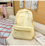 KYLETHOMASW  -  High-capacity Kawaii Students Women Backpacks Sweet Y2k Aesthetic Fashion Girls Star Schoolbags All Match Transparent Ita Bags