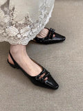 KYLETHOMASW  -  Designer Summer Cover Toe Women Sandals Fashion Butterfly-knot Dress Shoes Women's Low Heel Stripper Party Sandalias