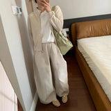 KYLETHOMASW  -  New Korean style round-toe braided openwork flat low-cut single shoes for women, retro thick heel slip-on sandals