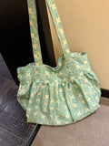 KYLETHOMASW  -  Floral Korean Versatile Tote Commuting Large Capacity Shoulder Bags Women's Bag