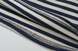 KYLETHOMASW  -  Vintage Striped Long Sleeve T Shirt Women O Neck Casual Autumn Tees Loose Tops