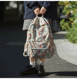 KYLETHOMASW  -  Large Capacity Bag Flower Print Mochila Outdoor Travel Mochilas Mujer Fashion Backpacks Backpack School Students Bolsas Feminina