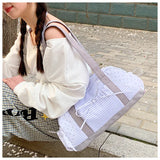 KYLETHOMASW  -  Star Striped Shoulder Bag New Travel Commuting Underarm Bags Women's Large Capacity Boston Handbag