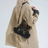 KYLETHOMASW  -  Small PU Leather Shoulder Bags for Women Luxury Designer Trend New Crossbody Bag Females Short Handle Handbags