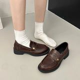 KYLETHOMASW  -  Women's Flat Shoes Autumn New Women Mary Jane Shoes Hot Sale Simple Ladies Fashion Causal Uniform Shoes Thick Bottom Non-slip