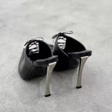 KTLETHOMASW  -  New Summer Cross-Strap Pointed Toe Sandals Women Fashion Sexy Stiletto High Heels Women Shoes Slippers sandalias de las mujeres