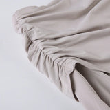 KYLETHOMASW  -  Folds Pleated Skirts Split Asymmetrical Long Skirts Women Holiday Beach Streetwear Skirts Summer Elegant Chic Harajuku 90s