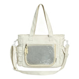 KYLETHOMASW  -  Cute Ita Tote Bag Clear Display Window Crossbody Bags New Fashion DIY Shoulder Bag Female Y2K Handbags and Purses