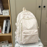 KYLETHOMASW  -  Floral Print Mochilas Mujer High Capacity Mochila Student Bag Japan College Style Bolsas Commuter Backpack Bags for Woman