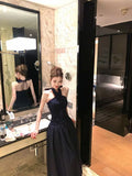 KYLETHOMASW  -  2025 Backless Cross Hanging Neck Dress Women Summer Pure Desire To Tuck in Waist Swing Long Design A-line Vestidos