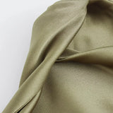 KYLETHOMASW  -  Summer New Women Sleeveless Dress Fashion Temperament Sexy Silk Satin Texture Solid Color Midi Long Dress Women Elegant