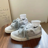 KYLETHOMASW  -  Shoes Woman 2025 All-Match Casual Female Sneakers Modis New Cute Leisure All-Match Shoes Woman 2025 Modis Casual Female Sneakers