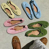 KYLETHOMASW  -  Design Women Mary Jane Shoes Fashion Shallow Slip On Shoes Spring Autumn Ladies Outdoor Party Dress Ballet Flats Shoes