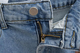 KYLETHOMASW  -  Summer Midi Skirts Vintage Clothes Sexy Skirts For Women Blue Jeans Skirt High Waisted Denim Skirt Split Thigh Denim Skirt