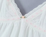 KYLETHOMASW  -  Sexy evening dresses for women ecening party Summer dresses women flower v neck white dress elegant vintage dresses pink