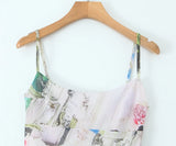 KYLETHOMASW  -  Summer Women's Printed straps Dress women Slim Sexy women Dresses Fashion fashion holiday Party Dresses