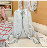 KYLETHOMASW  -  High-capacity Kawaii Students Women Backpacks Sweet Y2k Aesthetic Fashion Girls Star Schoolbags All Match Transparent Ita Bags
