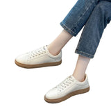 KYLETHOMASW  -  New Women's Shoes Fashion Classic Round Head Casual Shoes for Woman Exquisite Lace Chunky Sneakers Designer Shoes Zapatos Mujer