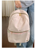 KYLETHOMASW  -  High-capacity Women Students Simple Backpack Preppy Y2k Aesthetic Casual Travel Backpacks All Match Fashion Kawaii Schoolbags