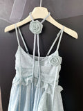 KYLETHOMASW  -  Korean Fairycore Midi Dress for Women Sweet Spaghetti Strap Halter Ruffles Birthday Party Dresses Summer Holiday Beach Vestidos