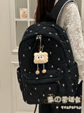 KYLETHOMASW  -  Cute College Sle Bapa Lightweight Travel Women's oulder Bag Double Layered Polyester Inner Material Zipper Closure