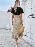Kylethomasw High Quality Women's Clothing  Spring Summer Temperament Contrasting V-neck Patchwork Dress Bow Vestido Fashion Sexy Dress