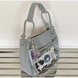 KYLETHOMASW  -  Kawaii Hobo Ita Bag Shoulder Bag Transparent Pvc Window Diy Badge Display Itabag Y2k Jk Anime Cosplay Handbag For Girls