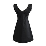KYLETHOMASW  -  Corset Style White Mini Dress Women pintuck details sexy women dress new cotton summer dress y2k party dresses
