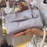 KYLETHOMASW  -  Minimalist Design Boston Commuter Tote Bag Women Large Capacity Handheld Shoulder Bag Ladies Fashionable 2026 New Crossbody Bag