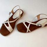 KYLETHOMASW  -  Women Heeled Sandals New Open Toe Slippers Women Shoes Trend Beach Dress Comfort Shoes Chunky Slides Mujer Flip Flops Zapatos