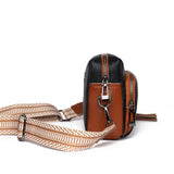 KYLETHOMASW  -  Women Zipper Satchel Bag Genuine Leather Handbag Purse Adjustable Strap Trendy Crossbody Purse Travel Sling Bag Commuting Bag