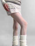 KYLETHOMASW  -  White Lace Pantyhose Ultra-Thin Nighttime Teaching Room Design Spring Sensation Women's Sexy Stockings Leg Beautifying Socks