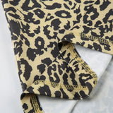 KYLETHOMASW  -  One neck loose leopard print long sleeved spicy girl personality off the shoulder lazy casual versatile T-shirt