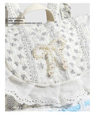 KYLETHOMASW  -  Hot Sale Of The Season New Urban Simple Style Women's Backpack Butterfly Knot Commuter Large Capacity Splicing Floral Print