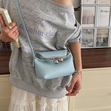 KYLETHOMASW  -  Women's Small PU Leather Clasp Crossbody Bag Retro Daily Dating Party Shoulder Bags New Trend Solid Handbags and Purses