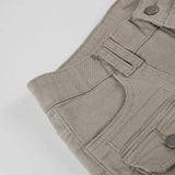 KYLETHOMASW  -  Hot Selling New Khaki Women Jeans Fashion Vintage Dark Gray Long Pants Casual Style Straight Leg Denim Trousers For Women
